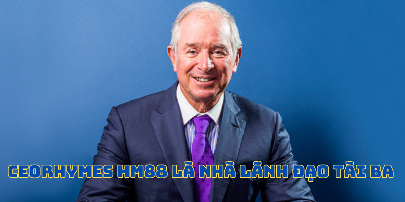 CEO Rhymes là một người lãnh đạo tài ba CEO Rhymes là một người lãnh đạo tài ba