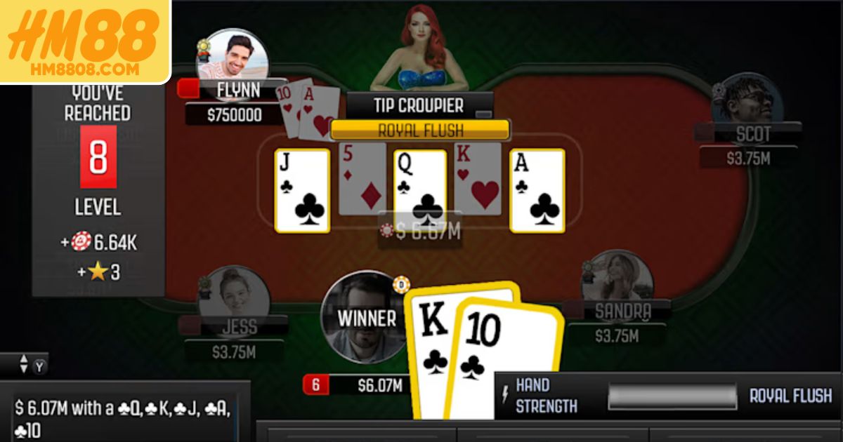 Cấu trúc luật chơi Poker HM88 căn bản Cấu trúc luật chơi Poker HM88 căn bản